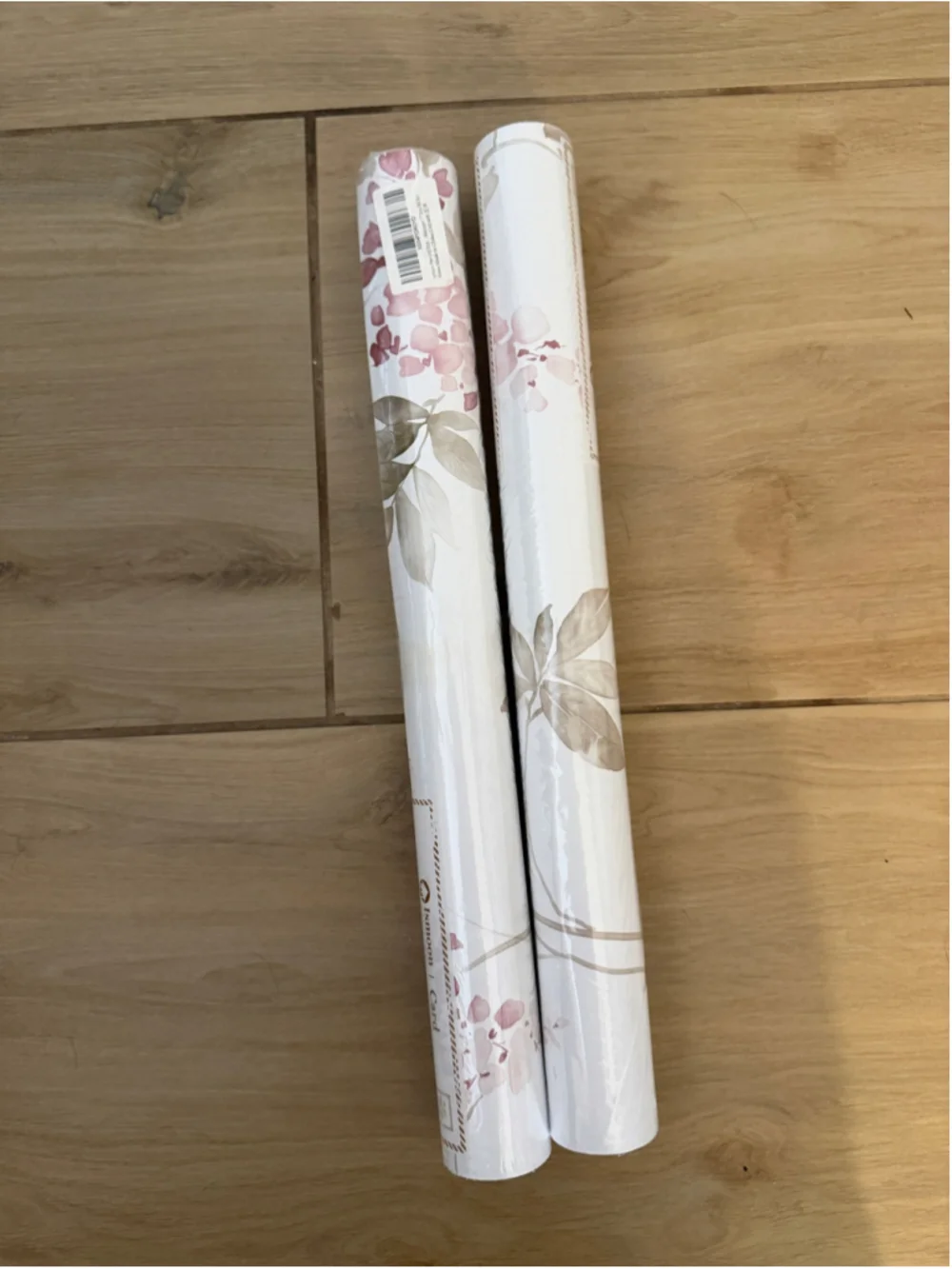 NEW 2 Rolls 17.3''x197''Floral Peel & Stick Wallpaper Vinyl Floral Contact Paper